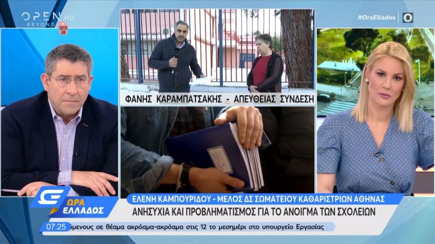 Ανησυχία και προβληματισμός για το άνοιγμα των σχολείων