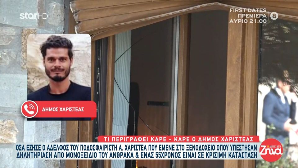 Μαζική δηλητηρίαση στη Φλώρινα-Συγκλονίζει ο αδελφός του Άγγελου Χαριστέα που ήταν στο ξενοδοχείο: Ήταν εφιάλτης…Σύρθηκα και άνοιξα την μπαλκονόπορτα και είδα…