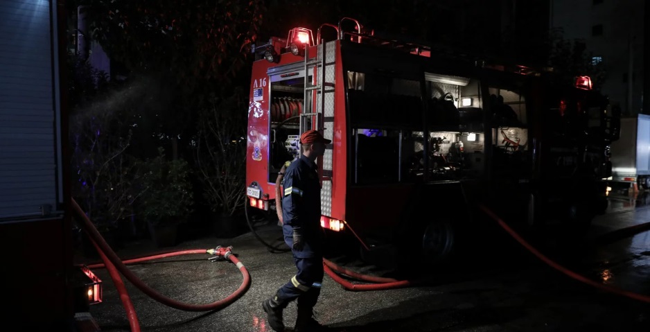 Φωτιά στο οινοποιείο που είχαν χάσει την ζωή τους ένας 50χρονος και ο ανιψιός του